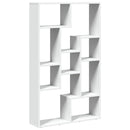 bogreol 72x20x120,5 cm konstrueret træ hvid
