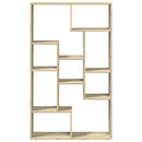 bogreol 72x20x120,5 cm konstrueret træ sonoma-eg