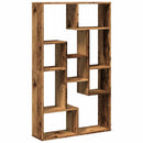 bogreol 72x20x120,5 cm konstrueret træ antikt træ