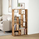 bogreol 72x20x120,5 cm konstrueret træ antikt træ