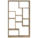 bogreol 72x20x120,5 cm konstrueret træ kunsteg