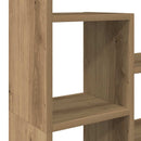 bogreol 72x20x120,5 cm konstrueret træ kunsteg