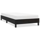 sengeramme uden madras 80x220 cm fløjl sort