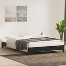 sengeramme uden madras 140x220 cm fløjl sort