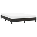sengeramme uden madras 160x220 cm fløjl sort