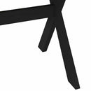 konsolbord NOAIN X-formede ben 180x90x75cm massivt træ fyrretræ