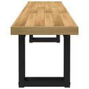 spisebænk NOAIN U-formede ben 180x40x45 cm massivt træ fyrretræ