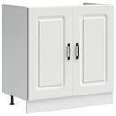 Køkkenskab Kalmar Hvid 80 x 46 x 81,5 cm Konstrueret træ