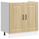 Køkkenskab Kalmar Sonoma eg 80 x 46 x 81,5 cm Konstrueret træ