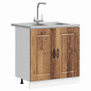 Køkkenskab Kalmar Gammelt træ 80 x 46 x 81,5 cm Konstrueret træ