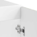 Vaskeskabsbase med dør Lucca 2 pcs Grå Sonoma Konstrueret træ