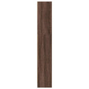 bogreol 40x24x143 cm konstrueret træ brun egetræsfarve