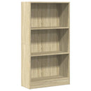 bogreol 60x24x109 cm konstrueret træ sonoma-eg