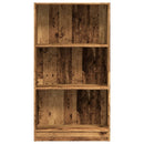 bogreol 60x24x109 cm konstrueret træ antikt træ