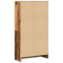 bogreol 60x24x109 cm konstrueret træ antikt træ