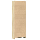 bogreol 60x24x176 cm konstrueret træ sonoma-eg