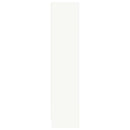 bogreol 80x24x109 cm konstrueret træ hvid