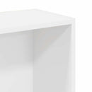 bogreol 80x24x109 cm konstrueret træ hvid