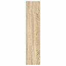 bogreol 80x24x109 cm konstrueret træ sonoma-eg