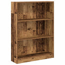 bogreol 80x24x109 cm konstrueret træ antikt træ
