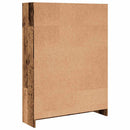 bogreol 80x24x109 cm konstrueret træ antikt træ