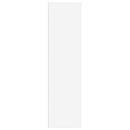 bogreol 40x30x114 cm konstrueret træ hvid