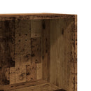 bogreol 40x30x114 cm konstrueret træ antikt træ