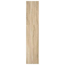 bogreol 40x30x152 cm konstrueret træ sonoma-eg