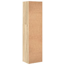 bogreol 40x30x152 cm konstrueret træ sonoma-eg