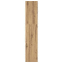 bogreol 40x30x152 cm konstrueret træ gammelt eg