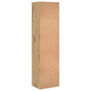 bogreol 40x30x152 cm konstrueret træ gammelt eg
