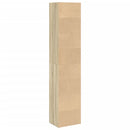 bogreol 40x30x189 cm konstrueret træ sonoma-eg