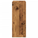 bogreol 60x30x77 cm konstrueret træ gammelt trælook