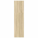 bogreol 60x30x114 cm konstrueret træ sonoma-eg