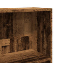 bogreol 80x30x114 cm konstrueret træ gammelt trælook