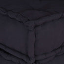 Modulssofa Enhed 4 pcs Antracit Stof