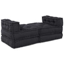 Modulssofa Enhed 4 pcs Antracit Stof