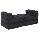 Modulssofa Enhed 4 pcs Antracit Stof