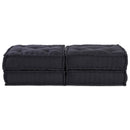 Modulssofa Enhed 2 pcs Antracit 140 x 70 x 36 cm Stof