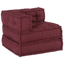 Modulssofa Enhed 3 pcs Bordeaux Stof