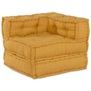 Modulssofa Enhed 2 pcs Gul 140 x 70 x 56 cm Stof