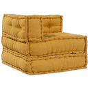 Modulssofa Enhed 2 pcs Gul 140 x 70 x 56 cm Stof
