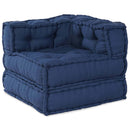 Modulssofa Enhed 2 pcs Indigo 140 x 70 x 56 cm Stof