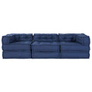 Modulssofa Enhed 3 pcs Indigo Stof