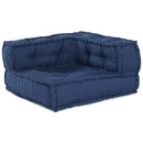 Modulssofa Enhed 4 pcs Indigo Stof