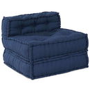 Modulssofa Enhed 4 pcs Indigo Stof