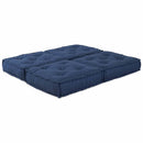 Modulssofa Enhed 2 pcs Indigo 140 x 70 x 36 cm Stof