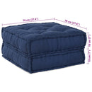 Modulssofa Enhed 2 pcs Indigo 140 x 70 x 36 cm Stof