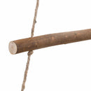 hængende juletræ med topstjerne 74x150 cm naturlig gren