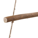 hængende juletræ med topstjerne 100x210 cm naturlig gren